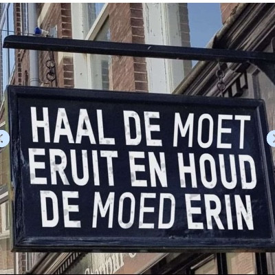 Wij geven niet op !!